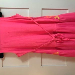 Girls 14/16 Justice Pretty pink sequin dress used